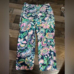 Lilly Pulitzer Fun Printed Pants-‎ 8